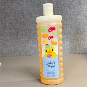 Avon Bubble Delight Bubble Bath Jelly Bean Brand New Factory Sealed Big 24 Oz